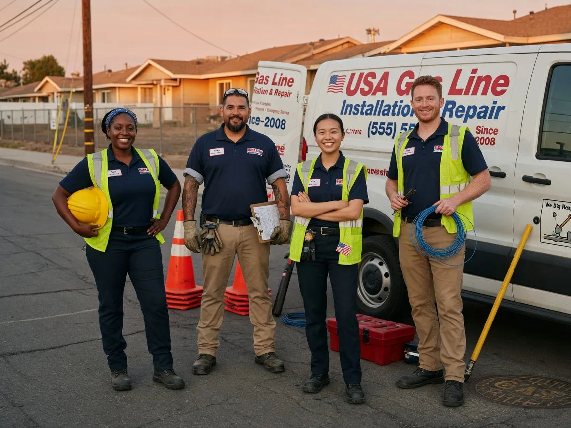 Gas Line Installation company in Bismarck, ND
